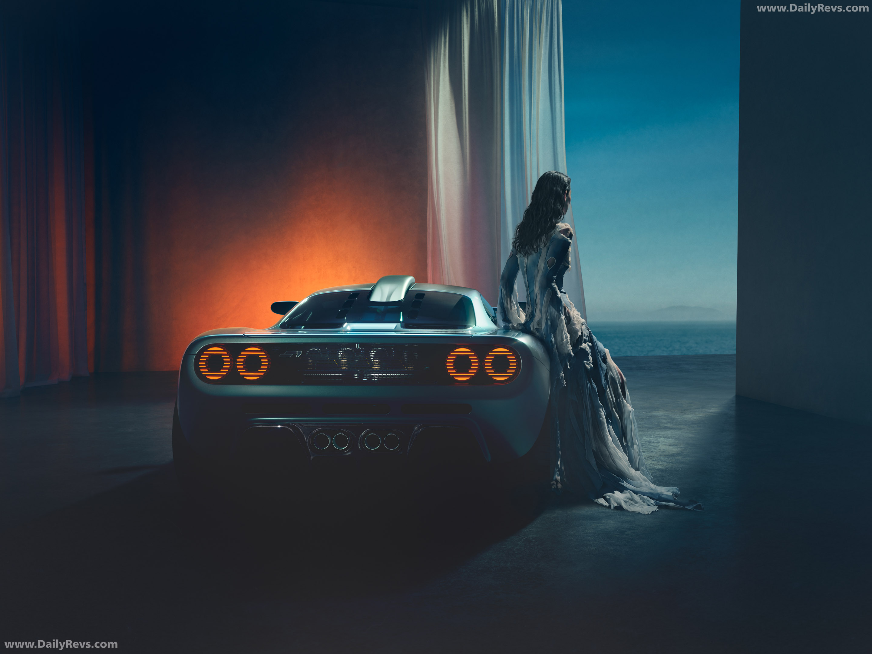 2028 Gordon Murray S1 Rear View
